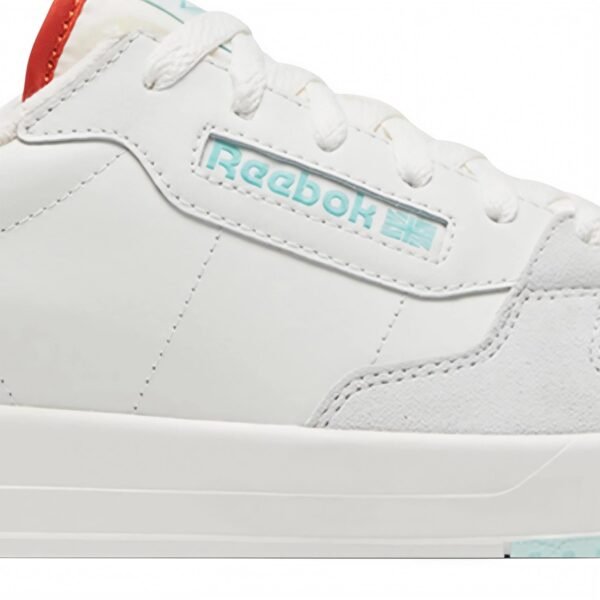 Reebok Phase court sneaker Chalk Hoop Red/AI Aqua