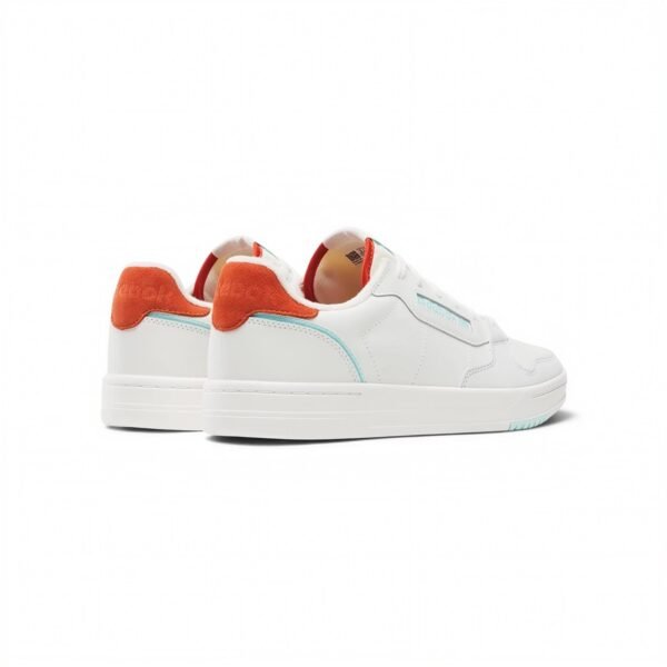 Reebok Phase court sneaker Chalk Hoop Red/AI Aqua