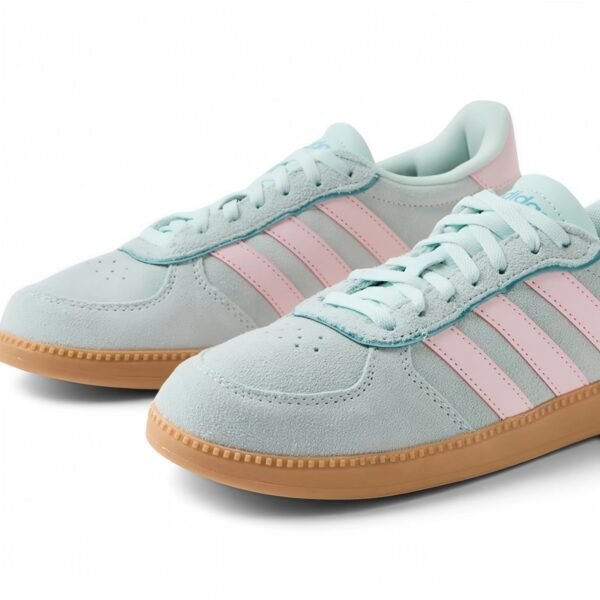 Adidas Breaknet Sleek Shoes Mint Green/Pink