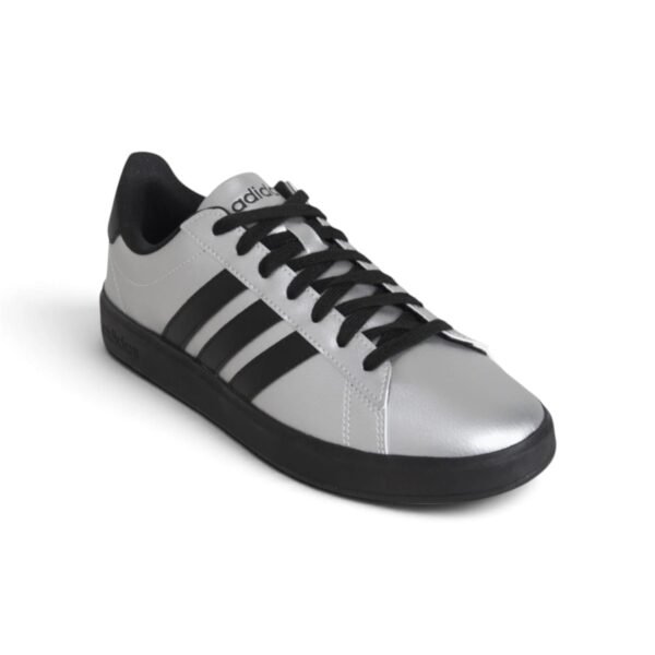 ADIDAS GRAND COURT 2.0 SHOES silver met./core black/core black