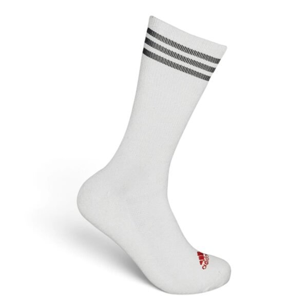 Men’s Tour Performance Crew Athletic (Pack of 2 Pairs) Socks  Cushioned Sole white