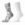AND1 Pack of 2 Men's Crew Socks Cushioned Athletic Socks White (39-47)