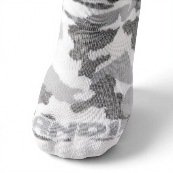 AND1 Pack of 2 Men's Crew Socks Cushioned Athletic Socks White (39-47)