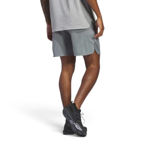 men Axis Knit Training Shorts Grey Three