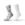 AND1 Pack of 2 Men's Crew Socks Cushioned Athletic Socks White (39-47)