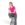 Champion Women's Double Dry TEE, Pinksicle Heather