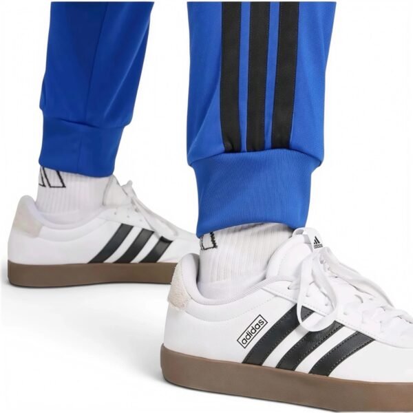 Adidas men 3-Stripes Tricot Regular Tapered Track Pants Royal Blue