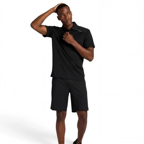 Head Men’s Net Point Polo Shirt Stark Black