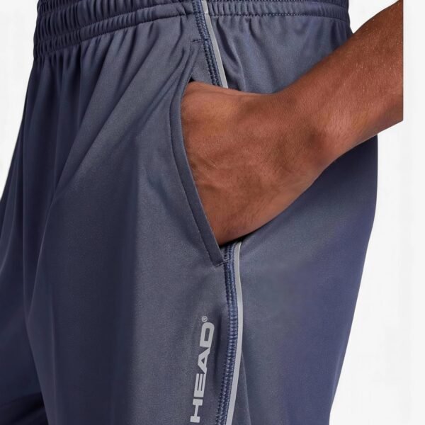 HEAD Men’s Supreme Stitch Short, Standard Fit, 7” Inseam Cool Grey