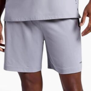Head Men's Retake Training Short, Standard Fit, 7” Inseam, Stretch Lightweight Material - Sleet