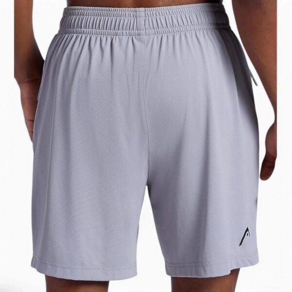 Head Men's Retake Training Short, Standard Fit, 7” Inseam, Stretch Lightweight Material - Sleet